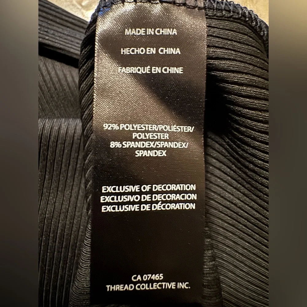 NWOT Bebe Women Black High-Neck Maxi Dress, Large, 92%polyester, 8 Spandex - Picture 11 of 12